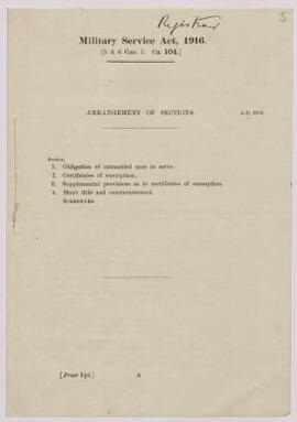 "Military Service Act, 1916",