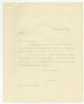 Letter sent 16 Mar 1918,