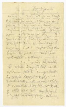 Letter sent 25 Jan 1917,
