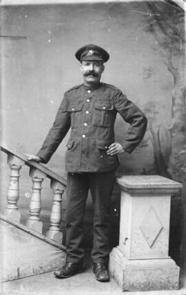 [Private, possibly in The Royal East Kent Regiment]