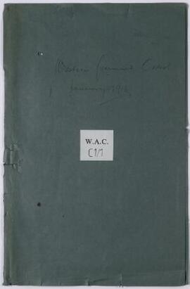 Western Command Orders by General Sir Henry Mackinnon, KCB, KCVO, Commanding-in-Chief, Jan.-7 Mar...
