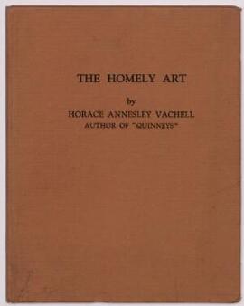 The Homely Art, Horace Annesley Vachell,
