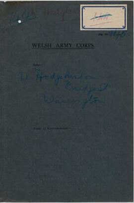 W. Hodgekinson, Warrington, Oct.-Nov,