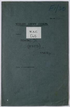Correspondence, July-Aug. 1915, of Command Paymaster, Western Command, relating to insurance acco...