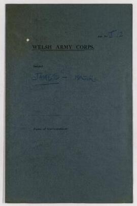 Major James, 19th Battalion, Winchester, Oct,