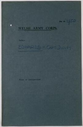 Capt. Dudley Edwards, St. Asaph, Aug,