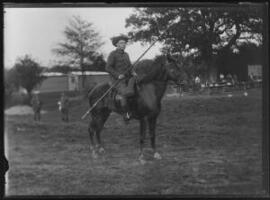 [Mounted soldier with Lance]
