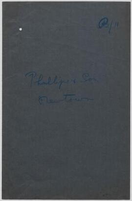 Phillips & Son, Newtown, 1915: letter enclosing one dozen copies of the song "Come along...
