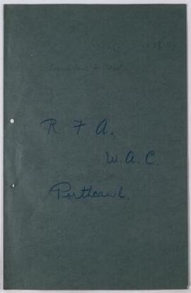 Requisition for cash, Porthcawl Camp, Royal Field Artillery, 25 Nov. 1914-1 Feb. 1915. 1914-15,