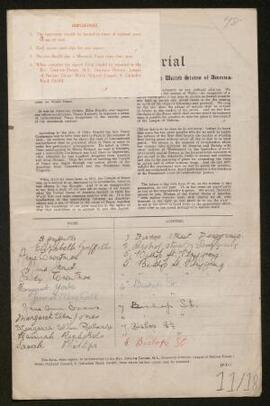 Petition - 11/18