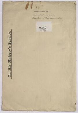 Abstract of Examination of accounts of the Welsh Army Corps (Clothing account) for Aug. 1915, wit...