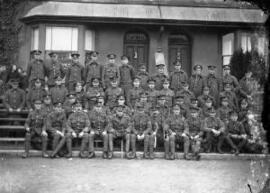 [Group Portrait of fifty or so Soldiers]