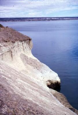 [View from cliff top, Puerto Madryn]