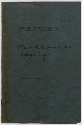 Accounts, etc., June-Aug. 1915; general, Sept.-Nov. 1915,