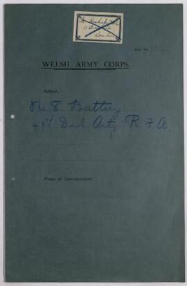 Requisition for cash, 6 March-1 April 1915, No,