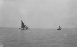 [Two felucca type vessels]