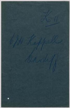 C. J. H. Kappell, Cardiff, Feb.-March,