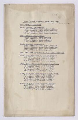 Lists of the battalions comprising the 38th (Welsh) Division. nd.