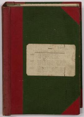 Ledger No. 1. Accounts, 38th Divisional Infantry Brigades. nd.