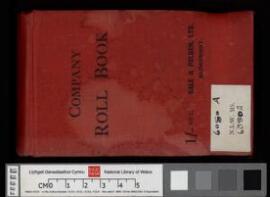 Royal Welsh Fusiliers roll book,