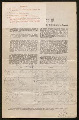 Petition - 26/7