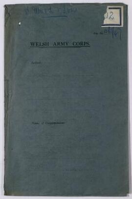 W. Wood & Son, London, Jan.-Oct. 1915, including a brochure advertising military equipment, p...
