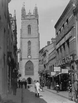 Church Street & St Johns Tower, Cardiff