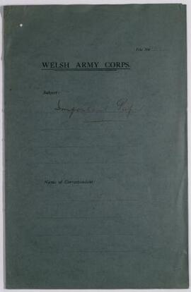 Memoranda addressed to Lords Lieutenant, 3 Oct. 1914,