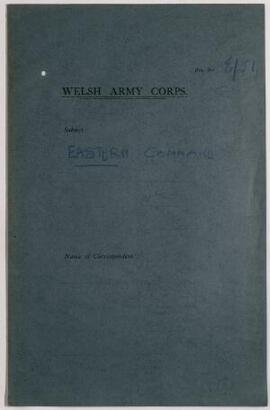 Eastern Command, Whitehall, Sept,