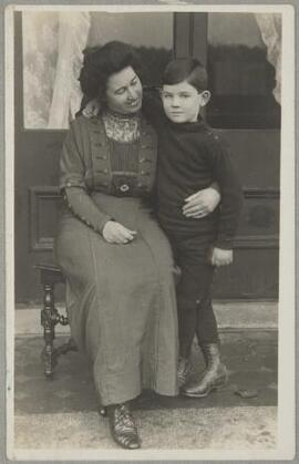 Gareth With His Mother
