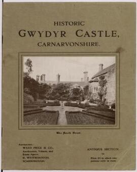 Catalogue of sale of Gwydyr Castle, Caernarfonshire,