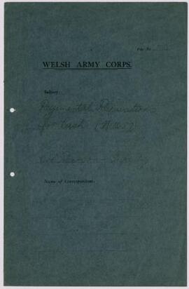 Miscellaneous regimental requisitions for cash,