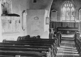 [Interior of St John the Baptist Church, Nottage, Porthcawl]