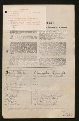 Petition - 1/110