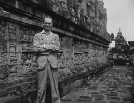 Gareth at the magnificent site at Borobudur