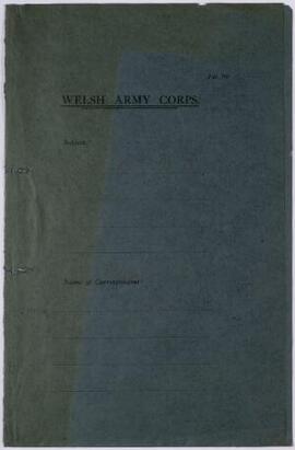Requisition for cash, 5 Feb.-23 Aug. 1915,