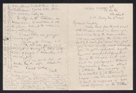Letters from G.V.J. to his family, mainly from London. Many of the letters discuss G.V.J.'s work ...