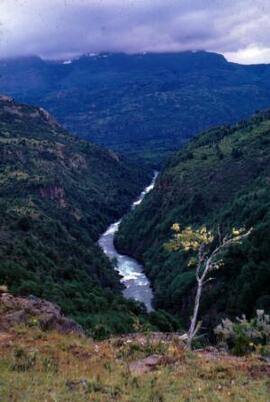 [River running through a gorge]