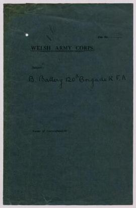 Statement of clothing received up to May 1915 and weekly progress report of clothing, Nov. 1915; ...