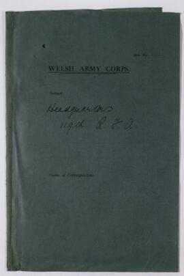 Accounts, cheques, etc, April-Dec. 1915; general, Sept. 1915-Jan. 1916. 1915-16,