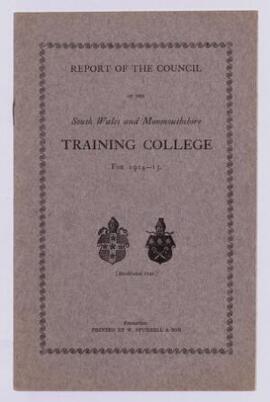 Report of the Council of the South Wales and Monmouthshire Training College for 1914-1915,